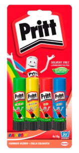 Limstift med färg, Pritt Fun Color