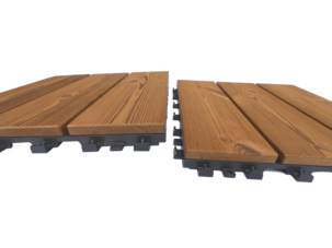 Terassilaatta Smartdeck Thermowood, mänty, 4 kpl