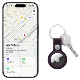 Apple AirTag Gen 2 sporingsbrikke