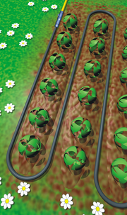 Dråpevanning 15 meter dryppslange, 0,5 tommer