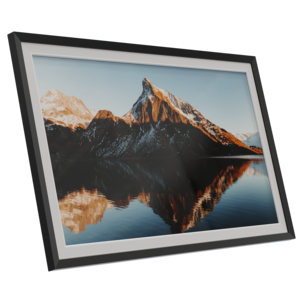 Exibel digital fotoramme 15,6 tommer med LED