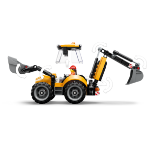 LEGO City Keltainen traktorikaivuria 60480, 7+