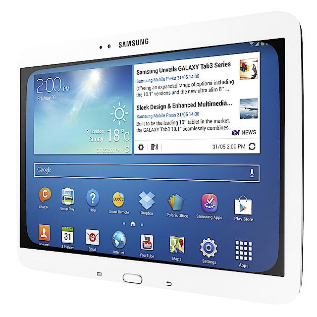 Rotera Skarm Samsung Surfplatta