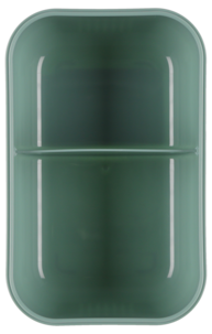 Matlåda med bestick och två fack