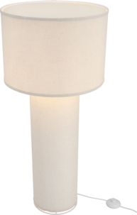 Northlight Didrik gulvlampe, lin og metall