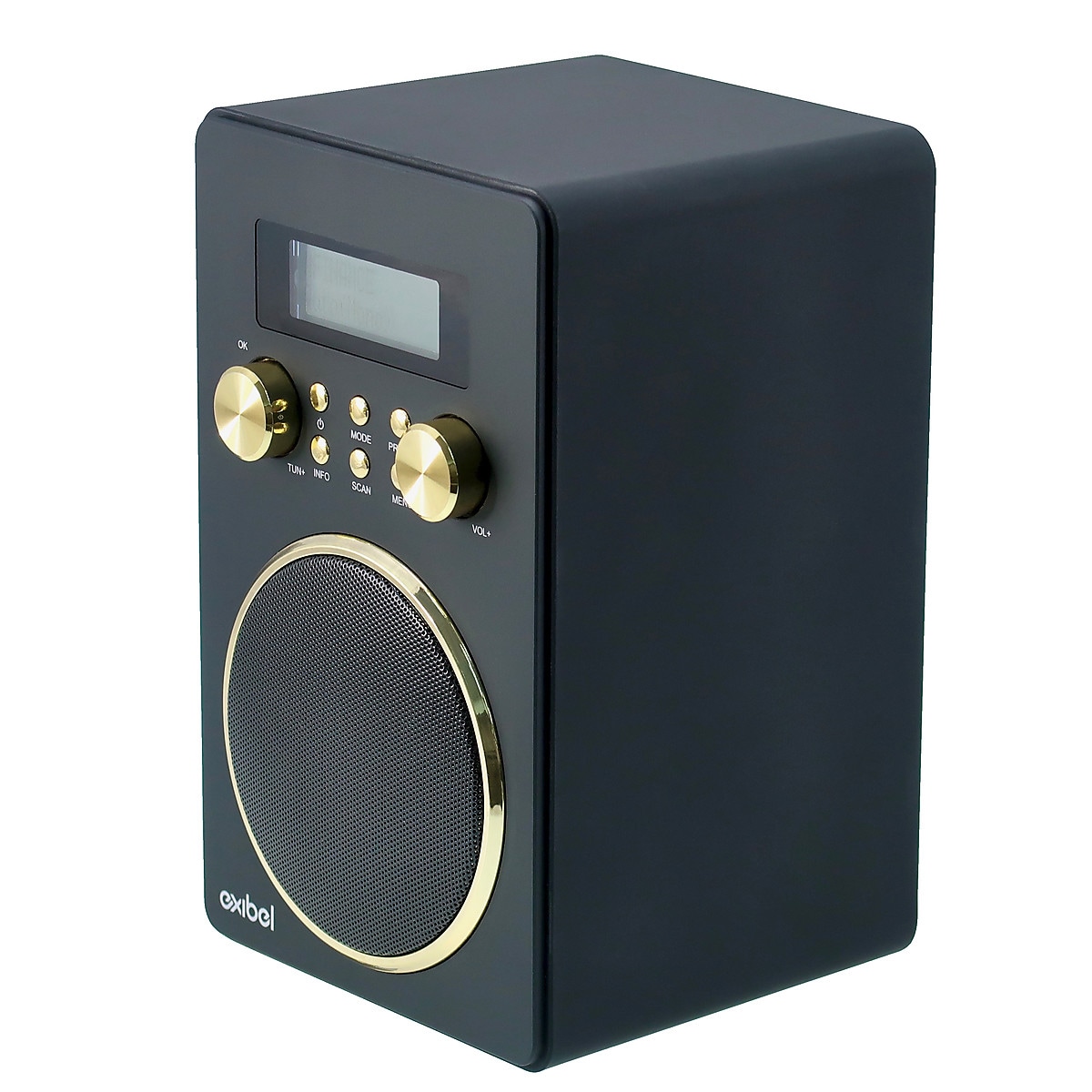 DAB- och FM-radio med Bluetooth, Exibel DX26