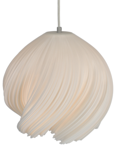 Northlight Mila taklampa 3D-design, vit