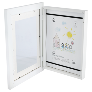 Ramme til tegninger, kan åpnes, A4