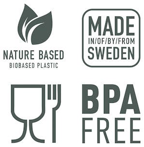 Muki MyCup´n Lid short 250 ml, 4 kpl