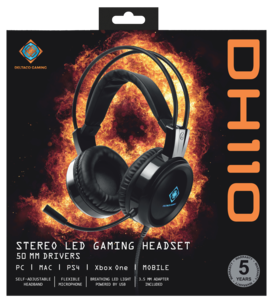 Deltaco GAM-105 Gaming Headset for Xbox og Playstation