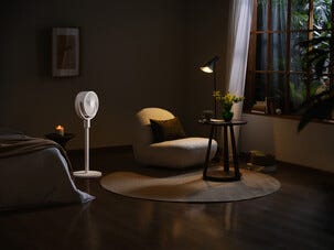 Xiaomi smart golvfläkt 2-i-1, tyst fläkt med app