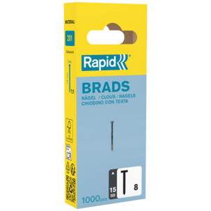 Rapid Nr 8 dykkert til spikerpistol, galvanisert spiker