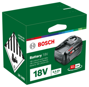 Bosch batteri PBA 18 V 6,0 Ah W-C