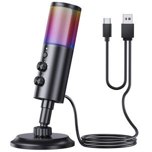 Exibel UX50 Gaming Mic gamingmikrofon med RGB