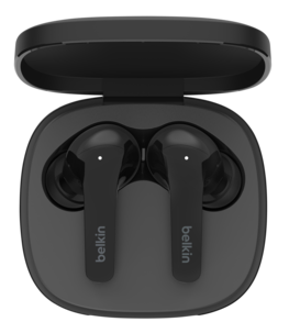 Belkin Soundform Flow, trådlösa hörlurar med mikrofon