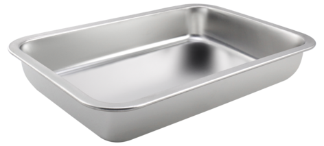 Uunivuoka ruostumatonta terästä, 31,7 x 21,7 x 5 cm