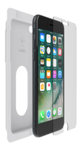 Skärmskydd för iPhone 8, Belkin ScreenForce InvisiGlass Ultra