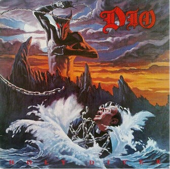 Dio Holy Diver vinylplate