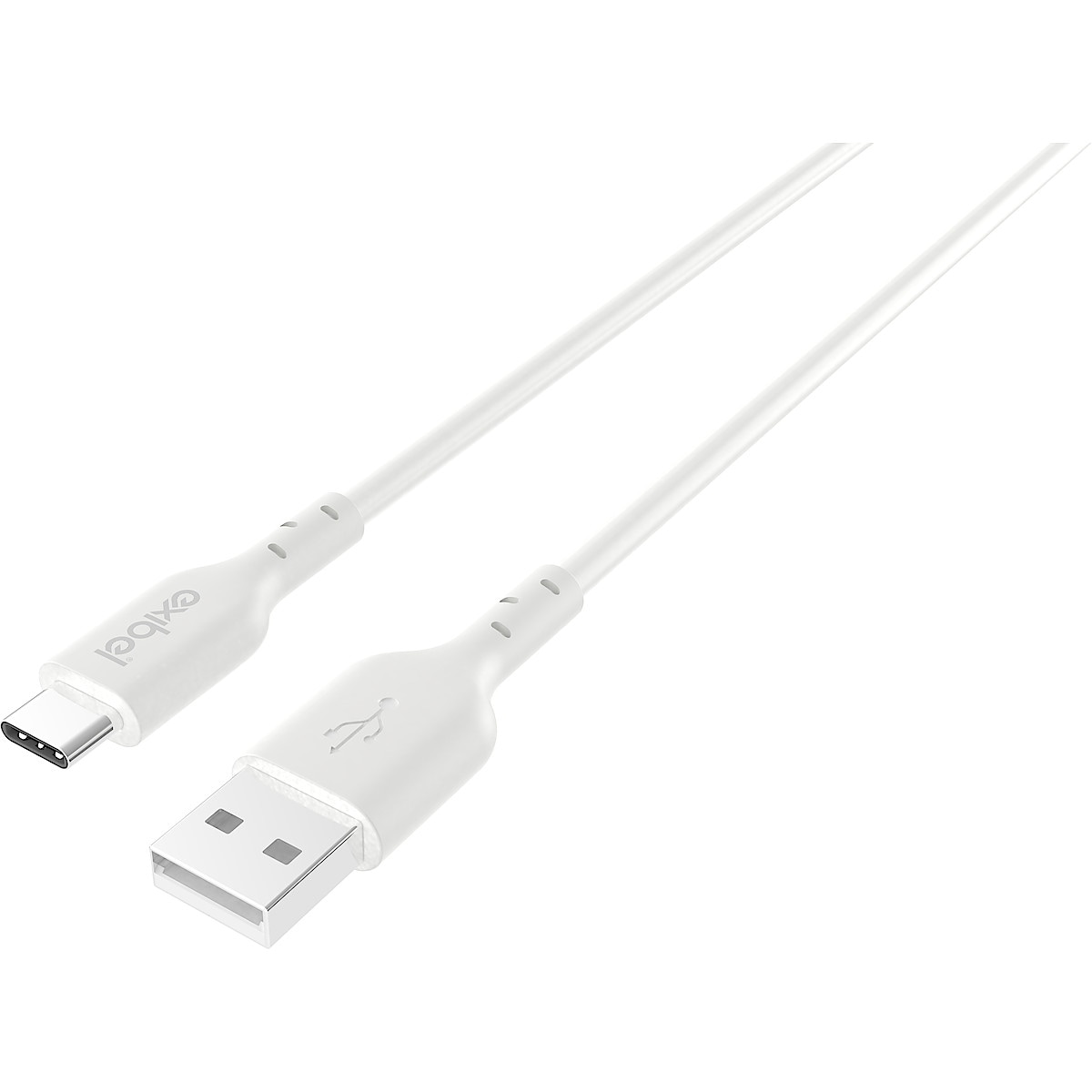 Ladekabel USB-C til USB-A Exibel, USB 2.0