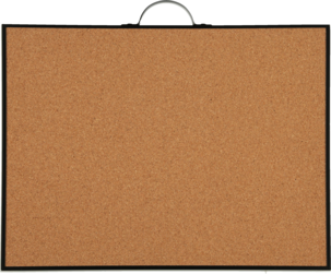 Oppslagstavle kork med håndtak, 30x40 cm