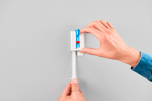 Tesa självhäftande spik canvas, 2-pack
