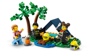 LEGO City Firehjulsdrevet brannbil med redningsbåt 60412, fra 5 år