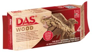 DAS Wood lufttorkande lera, 700 gram