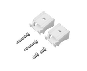 Feste til gardinskinne Alex, vegg og tak, 2-pakning