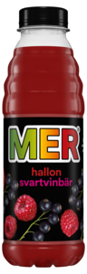 MER Hallon svartvinbär, 500 ml