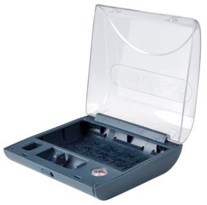 Batteribox med batteriprovare