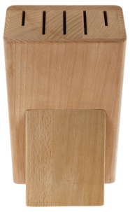 Knivblokk i tre for 5 kniver