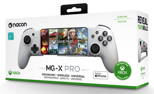MG-X Pro spillkontroll for iPhone