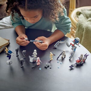 LEGO Star Wars Battle Pack klonesoldat og kampdroide 75372, fra 7 år