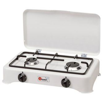 Sunwind Parker portabelt gasolkök med lock, 2 lågor