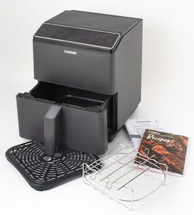 Cosori Dual Blaze Airfryer varmluftsfritös 6,4 liter