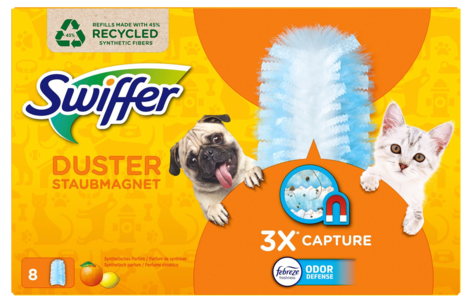 Swiffer Duster Pet rengöringsdukar husdjur, refill