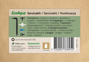 Greenline EcoAqua servicekit droppbevattning
