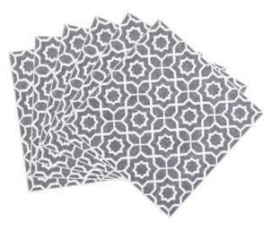 D-C-Fix selvklebende veggplater 15,25 × 15,25 cm, 6-pakning