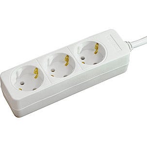 Grenuttag 3-vägs, 1,4 meter kabel