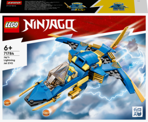 LEGO Ninjago Jays EVO lynjet 71784, fra 6 år