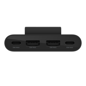 Belkin BoostCharge Power Extender USB hub, 4 porter
