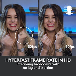 Logitech C922 Pro HD Stream Webcam med Full HD