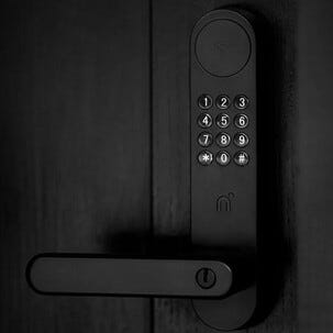 Nimly Code smart dørlås med kode og RFID