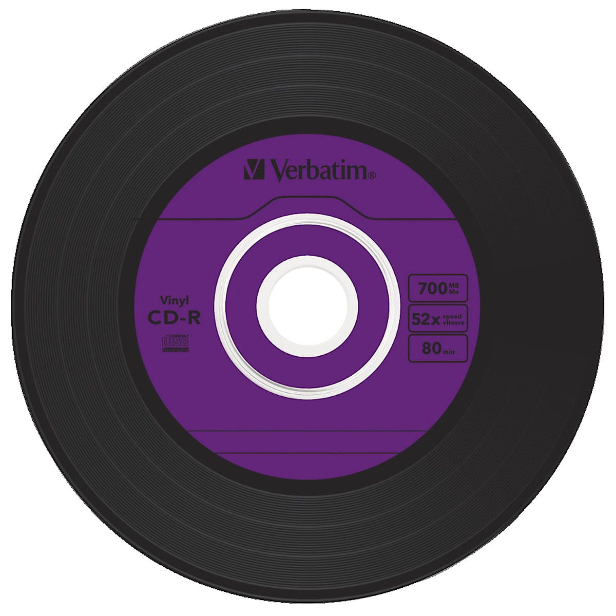 Verbatim Vinyl, LP/CDRplate Clas Ohlson