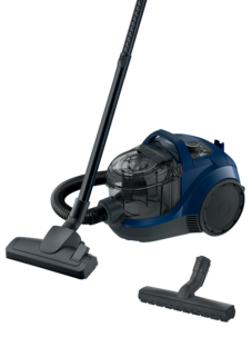 Bosch BGS21X320 Pölypussiton imuri, HEPA, tummansininen