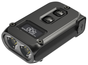 Nitecore oppladbar LED-lommelykt, USB-C, 500 lm