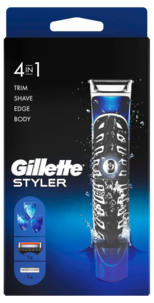 Gillette Fusion ProGlide Styler, 3-i-1 barberhøvel