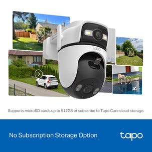 TP-Link Tapo C545D AI övervakningskamera WiFi utomhus