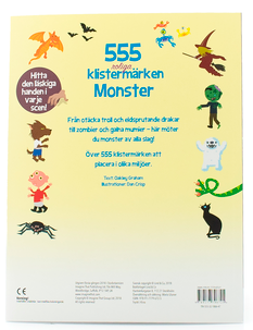 Klistermärken Monster 