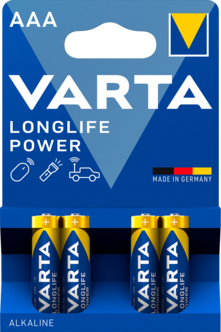 VARTA Longlife Power alkaliskt batteri, AAA/LR03
